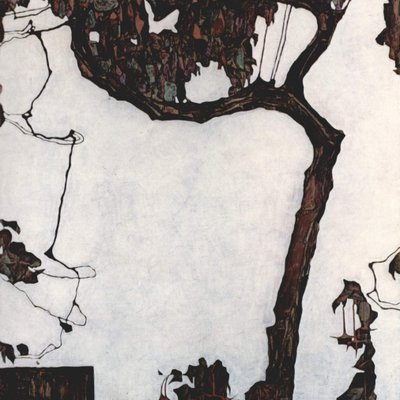 Plum Tree by Egon Schiele